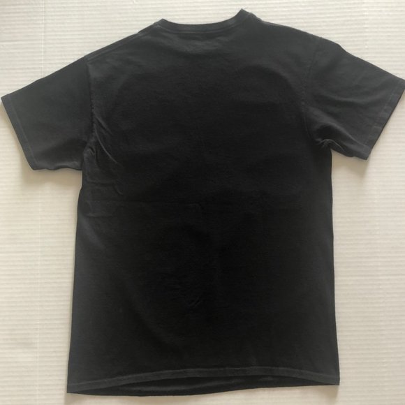 Lucas Film Lic Star Wars Black Tee Stormtrooper On Snowboard Graphic Print Sz M - Picture 2 of 8